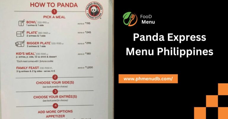 Panda Express Menu Philippines – Know The Real Prices Here!