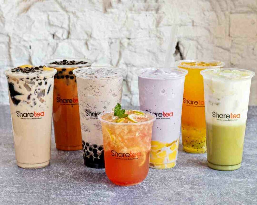 Sharetea Menu Fresh Milk With Price: