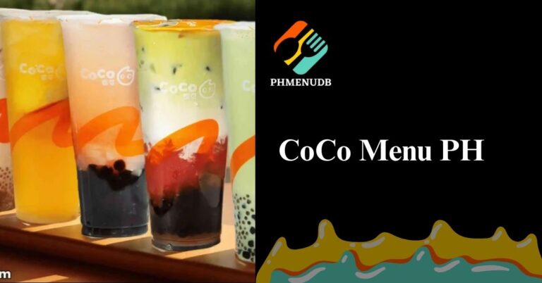 CoCo Menu PH